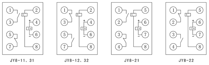 JY8-31A内部接线图