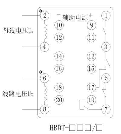 HBDT-24Q/2内部接线图